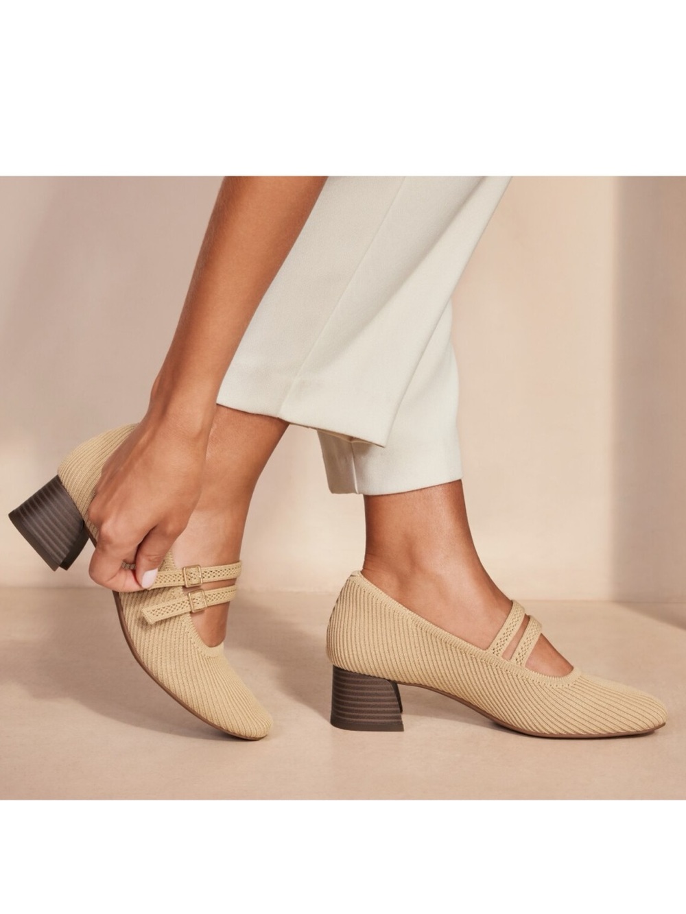 VIVAIA Square-Toe Mary-Jane Heels (Melody Pro Mary-Jane) - Picture 16 of 16